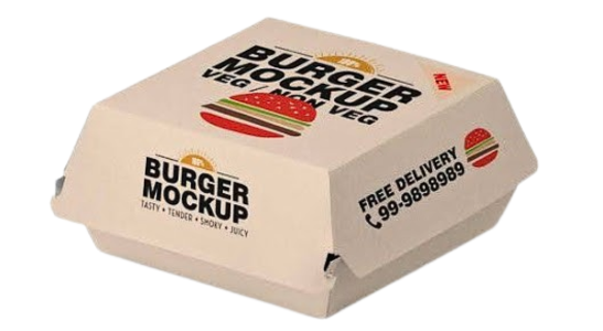 Quick Service Burger Packaging Box