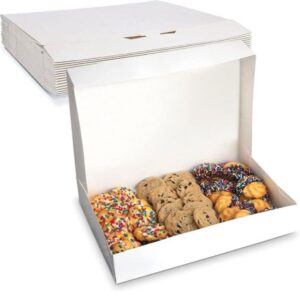 white bakery box