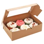Kraft Cupcake Boxes